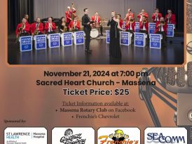 The world famous Glenn Mill Orchestra in Massena Novermber 21st