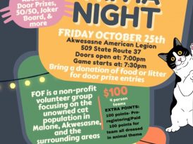 Trivia Night October 25th