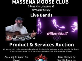 Massena Public Library Fundraiser December 14th!