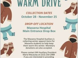 Toasty Warm Drive through November 25th!