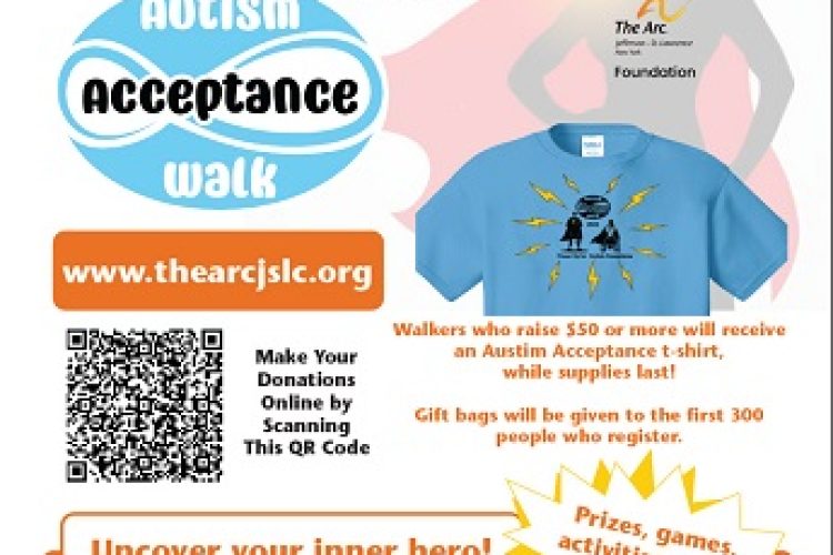 Autism Awareness Walk April 5th