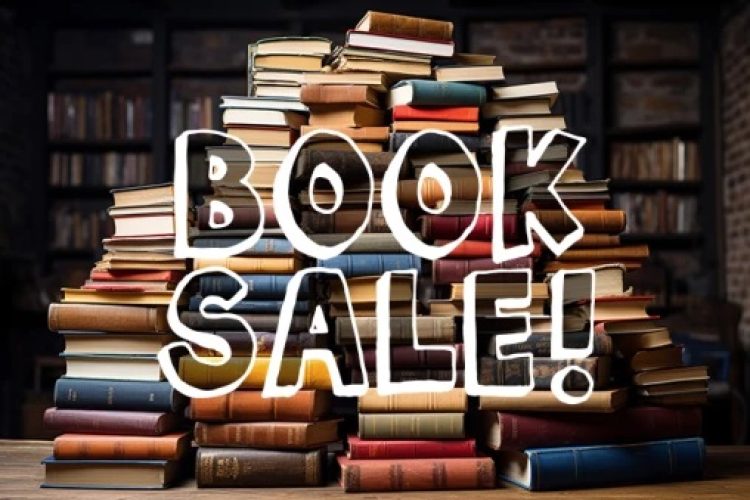 A book sale, bake sale and plant sale Saturday, May 3