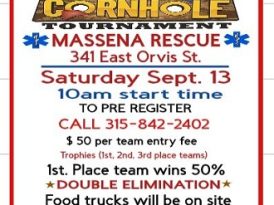 Cornhole Tournament September 13th