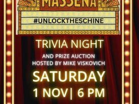 Trivia Night & Auction to Unlock the Schine November 1st