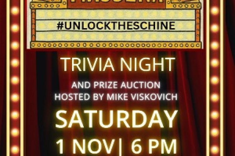 Trivia Night & Auction to Unlock the Schine November 1st