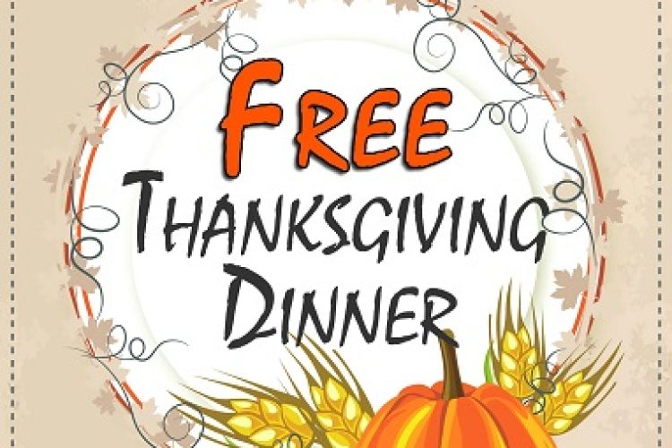 Free Thanksgiving Dinner November 26th