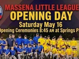 Massena Little League Opening Day