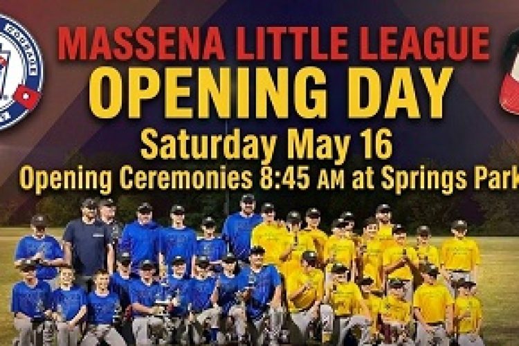 Massena Little League Opening Day