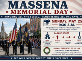Massena Memorial Day