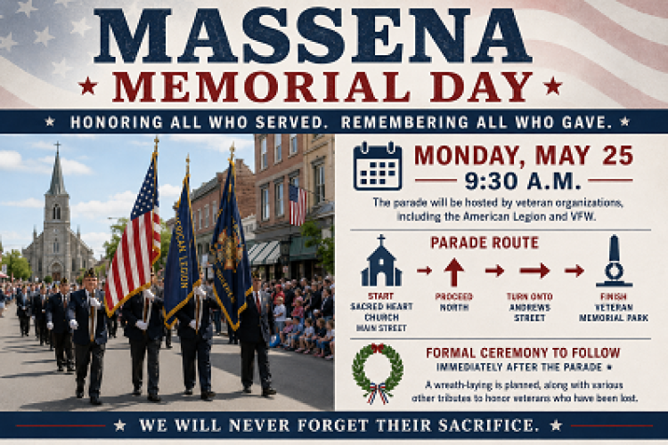 Massena Memorial Day