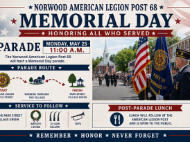 Norwood Memorial Day