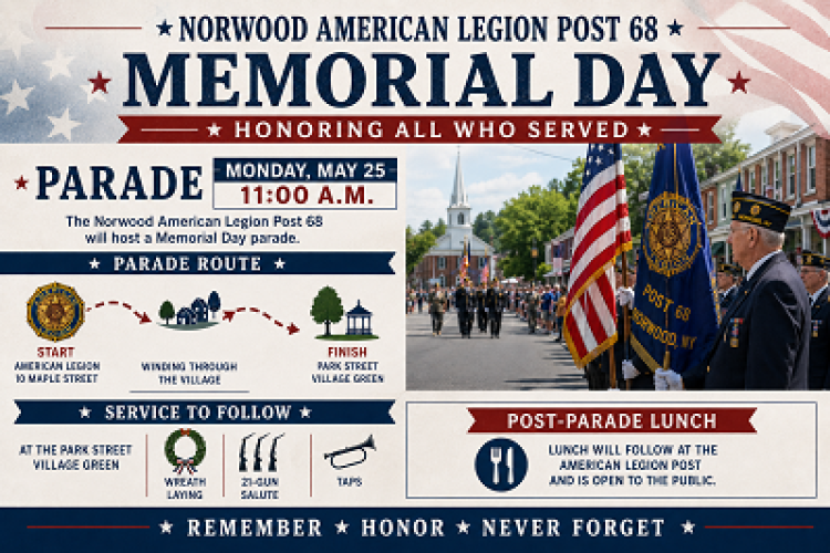 Norwood Memorial Day